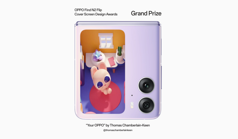 Annunciati i vincitori di OPPO Cover Screen Design Awards