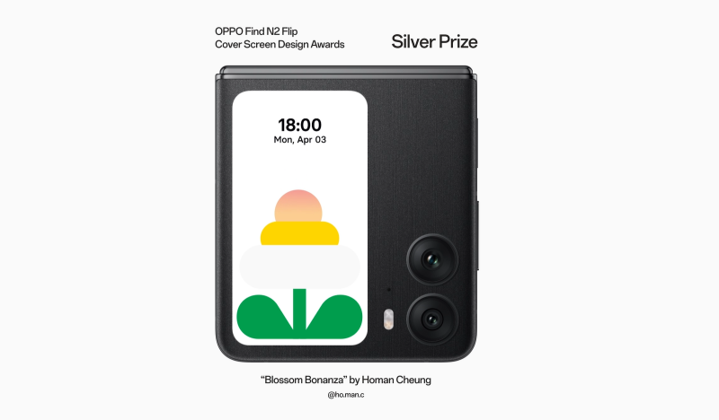 Annunciati i vincitori di OPPO Cover Screen Design Awards