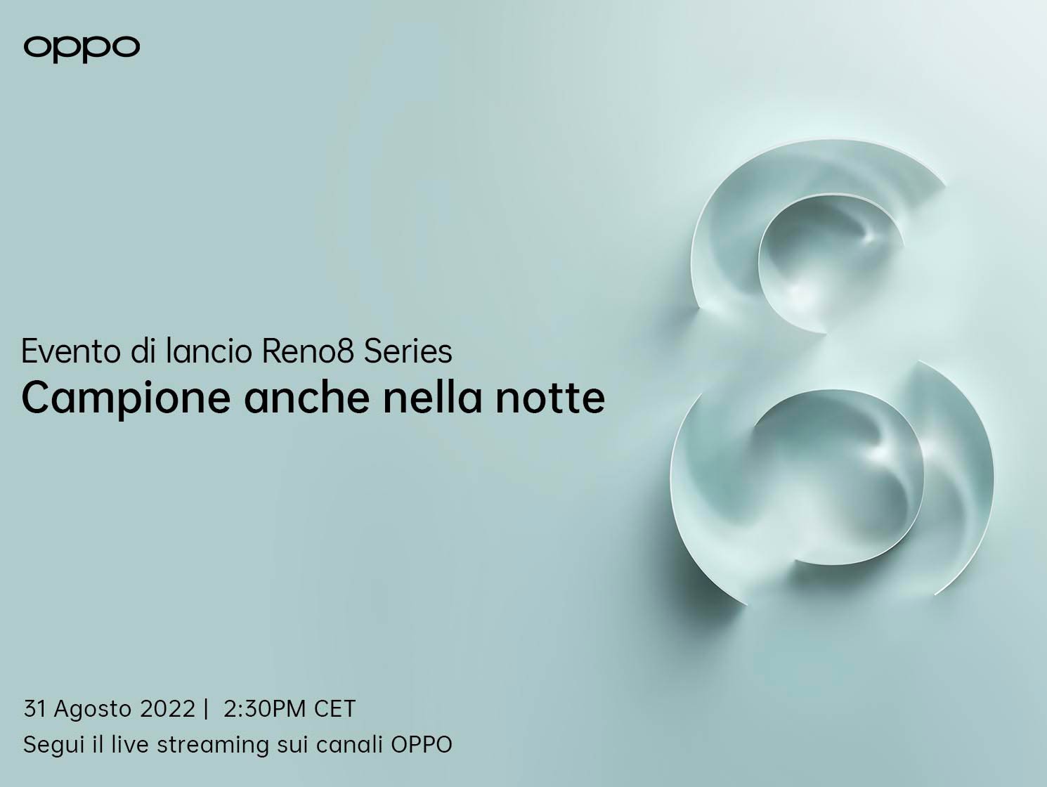 OPPO RENO8 SERIES ARRIVA IN EUROPA