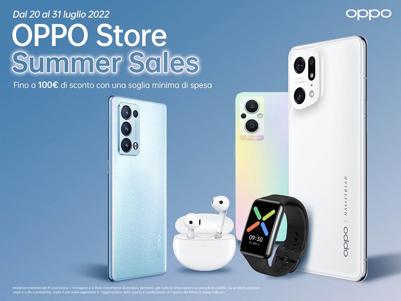 AL VIA GLI OPPO STORE SUMMER SALES