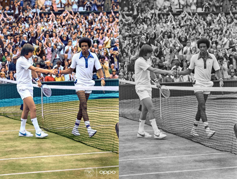 OPPO E LE IMMAGINI DEL TENNIS PER CELEBRARE WIMBLEDON