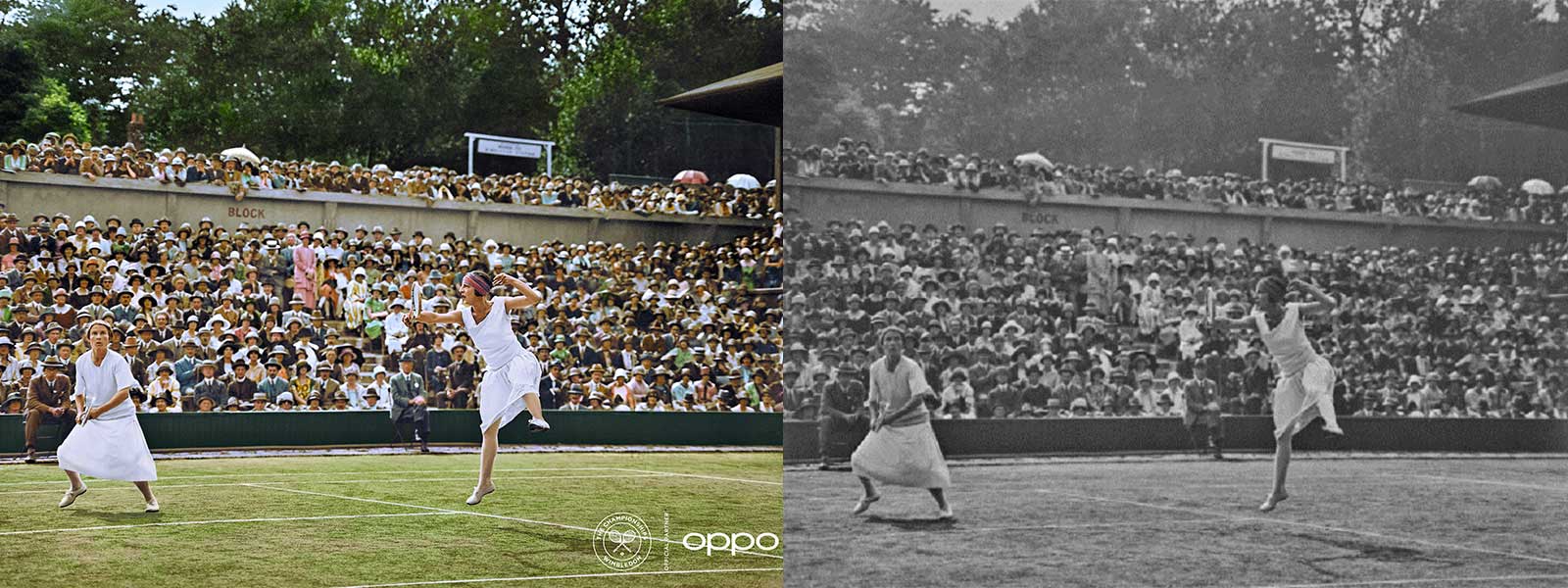 OPPO E LE IMMAGINI DEL TENNIS PER CELEBRARE WIMBLEDON