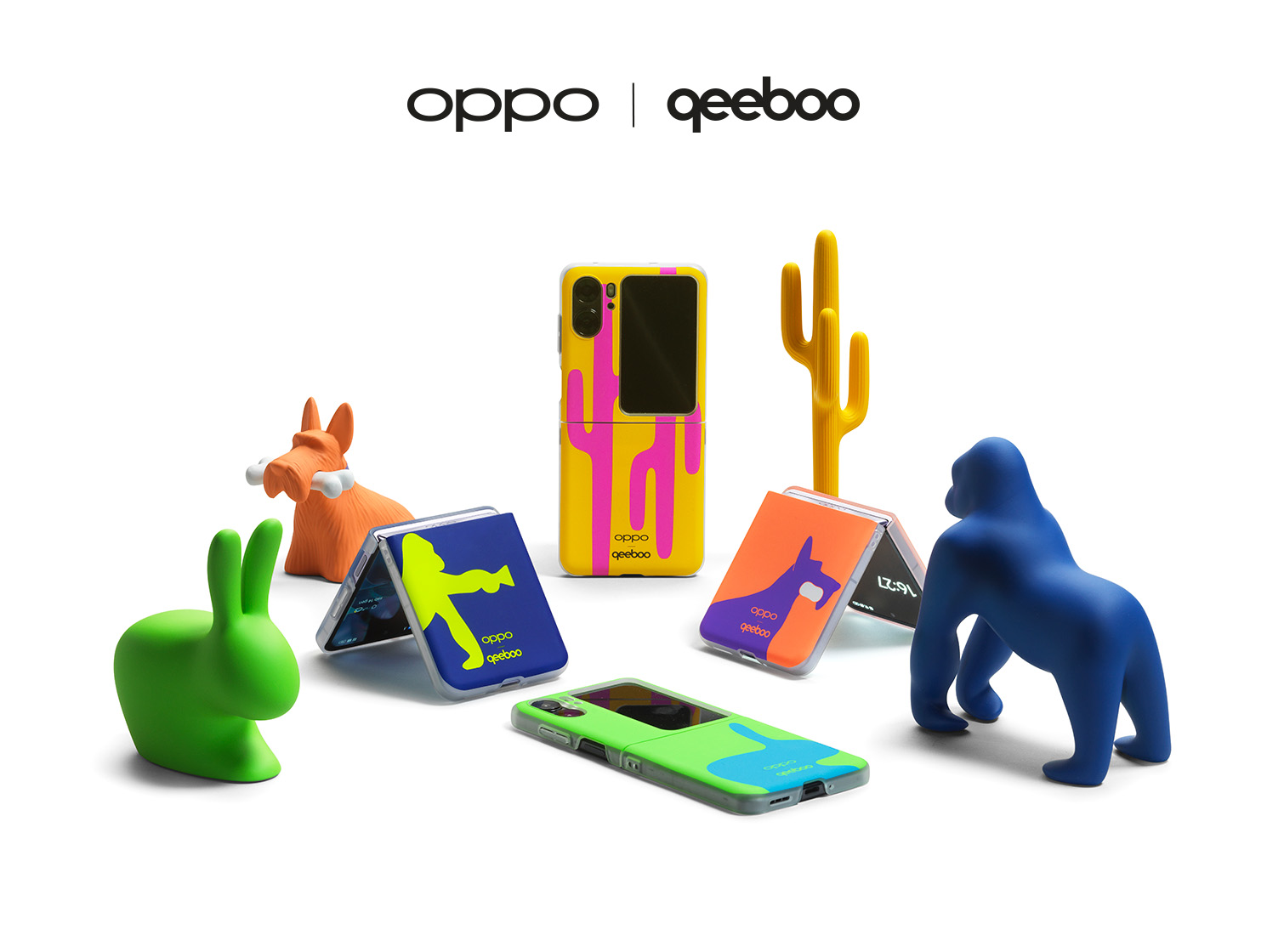 OPPO x Qeeboo: capsule collection per il nuovo Find N2 Flip