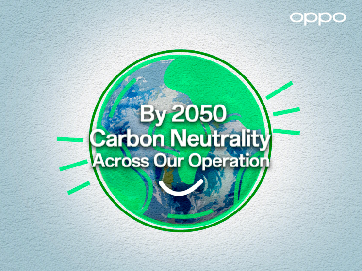 OPPO、MWC 2023にて2050年までにカーボンニュートラルの達成を宣言