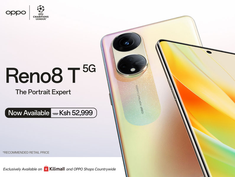 OPPO Reno8 T Launches in Kenya