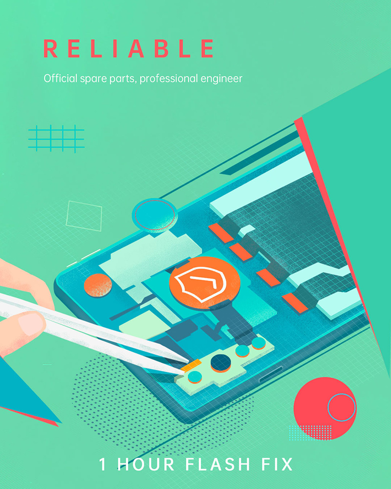 OPPO Care – Fast, Reliable & Comfortable 1-Hour Device Repairs