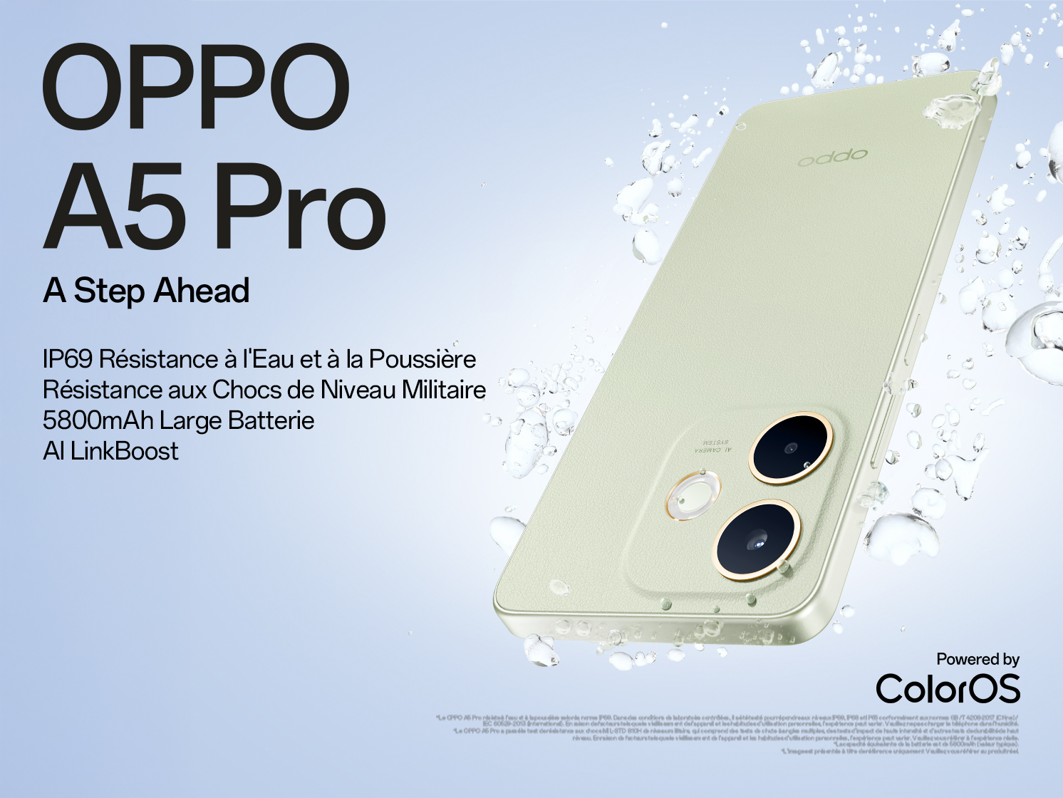 Lancement de l’OPPO A5 Pro