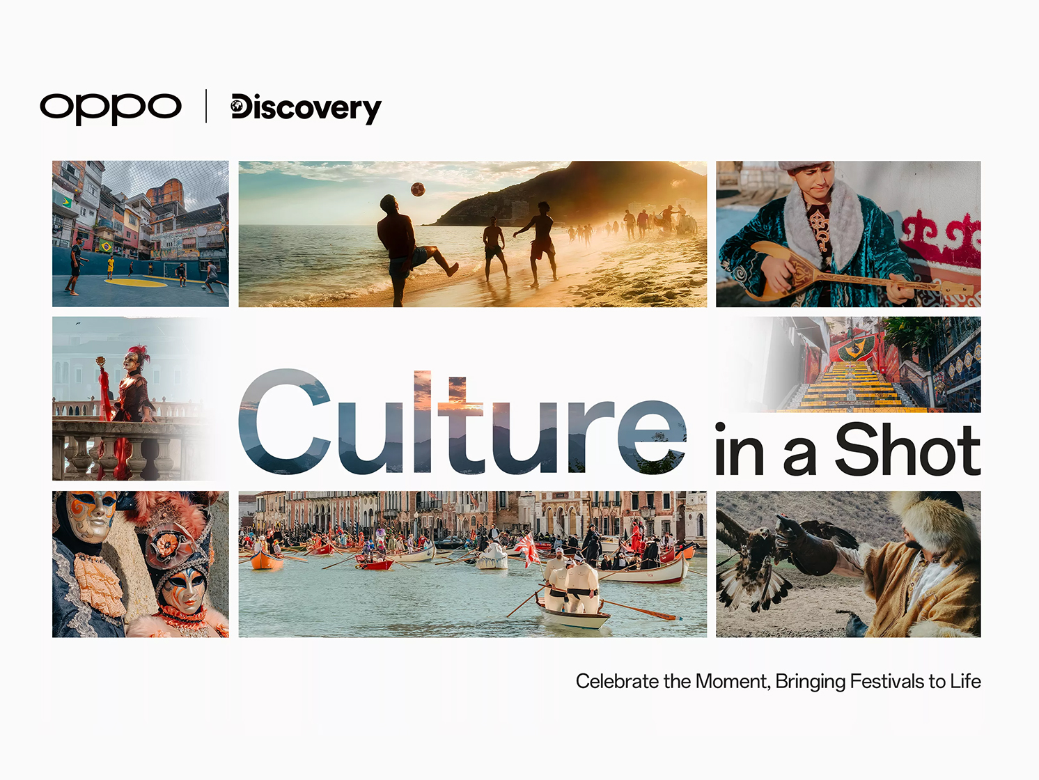 Celebrate the Moment: OPPO and Discovery Partner to Capture the Magic of Italy's Venice Carnival