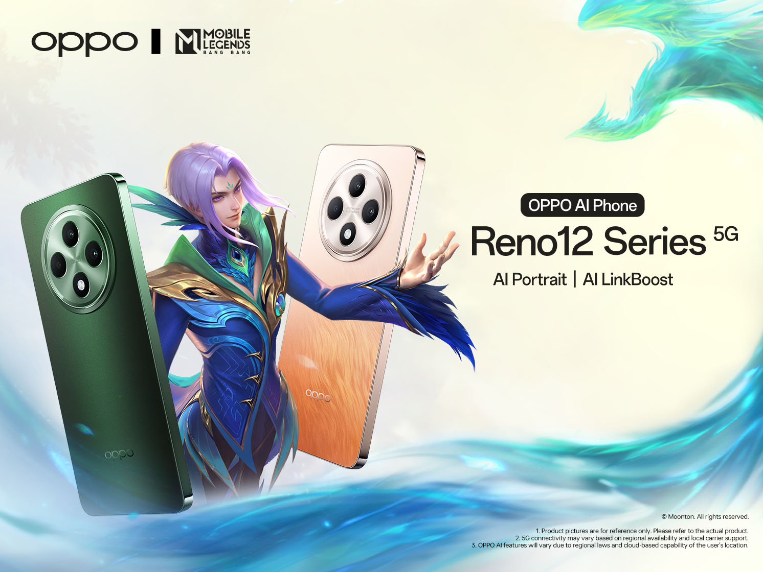 OPPO Reno12 Series partners with Mobile Legends: Bang Bang