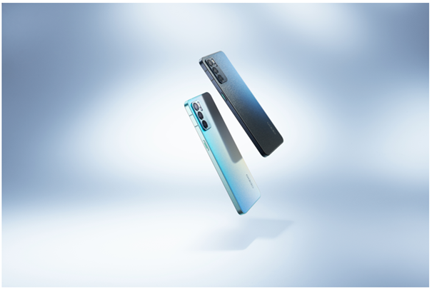 OPPO Reno6 5G (Arctic Blue & Stellar Black)