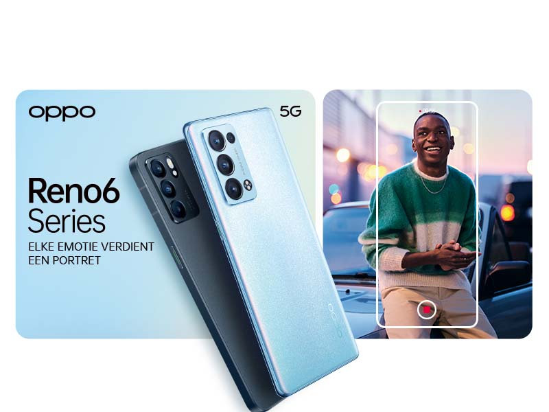 Elke emotie verdient een portret: OPPO lanceert nieuwe Reno6 Series en luidt een nieuw AI-tijdperk in op het gebied van portretvideo