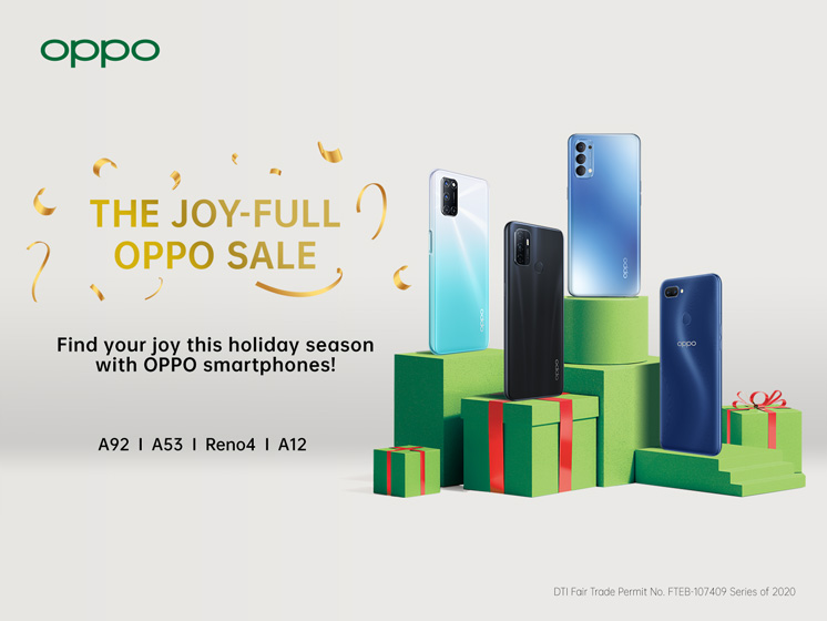 Celebrate a Joyful Christmas 
    with #OPPOJoyFullSale starting November 22
    