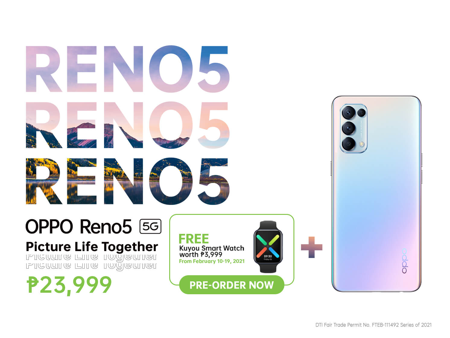 Pre-order the newest OPPO Reno5 series! | OPPO Philippines