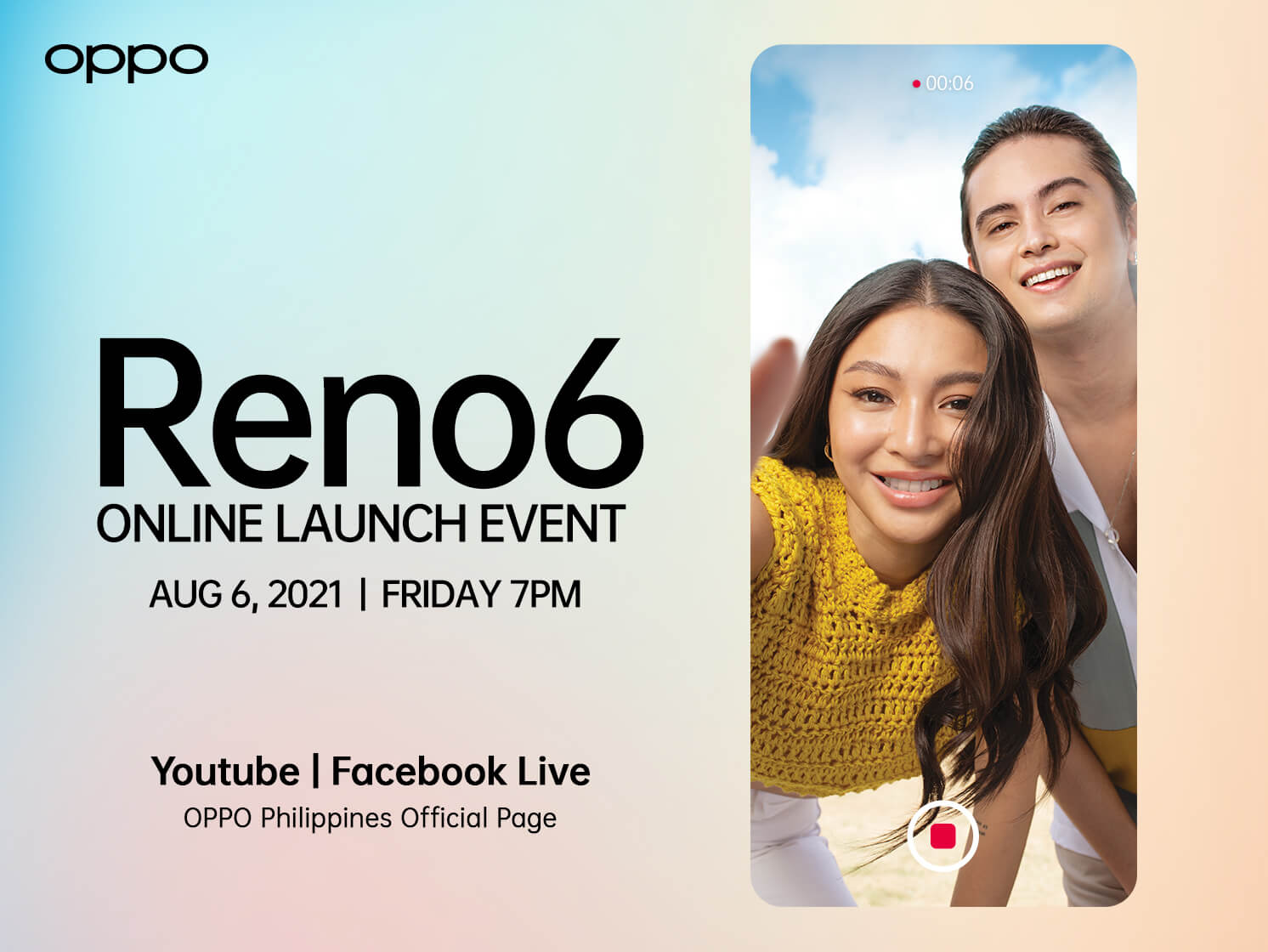 Get Ready To Flaunt Your Emotions in Portrait For the Arrival of Reno6 Series on August 6