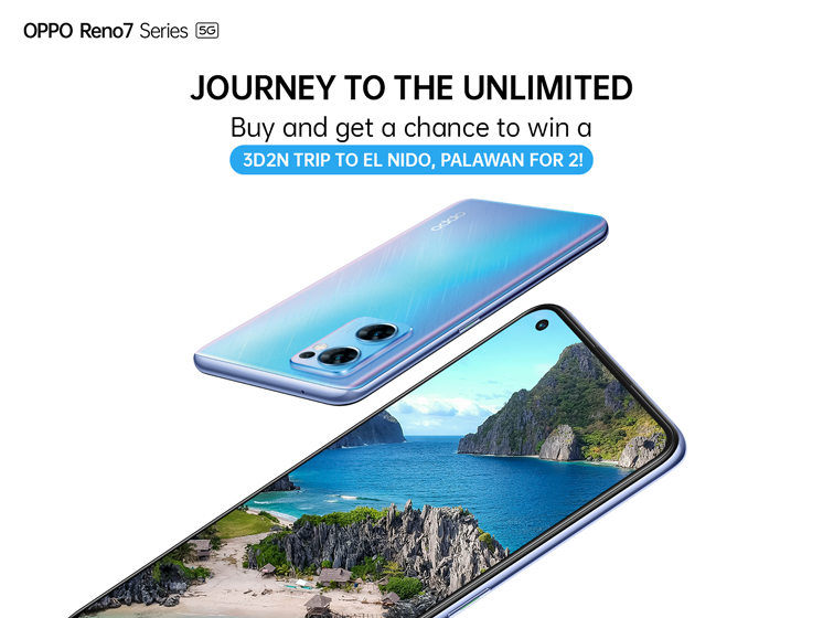 Reno7 Journey to the UnlimitedGoing on a Journey to the Unlimited with Yassi Pressman and lucky OPPO  users