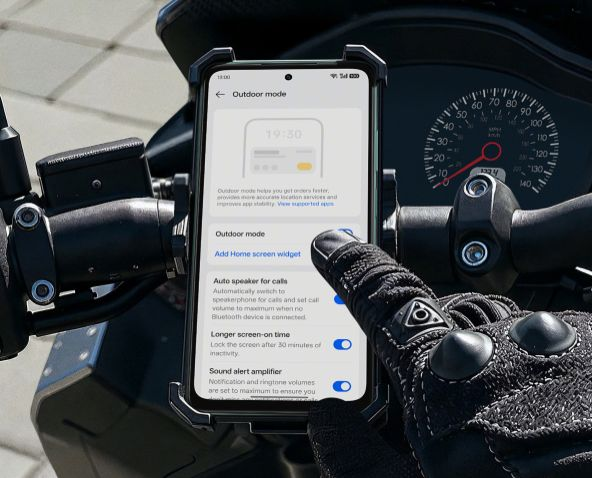 OPPO A5 Outdoor Mode & Glove Touch