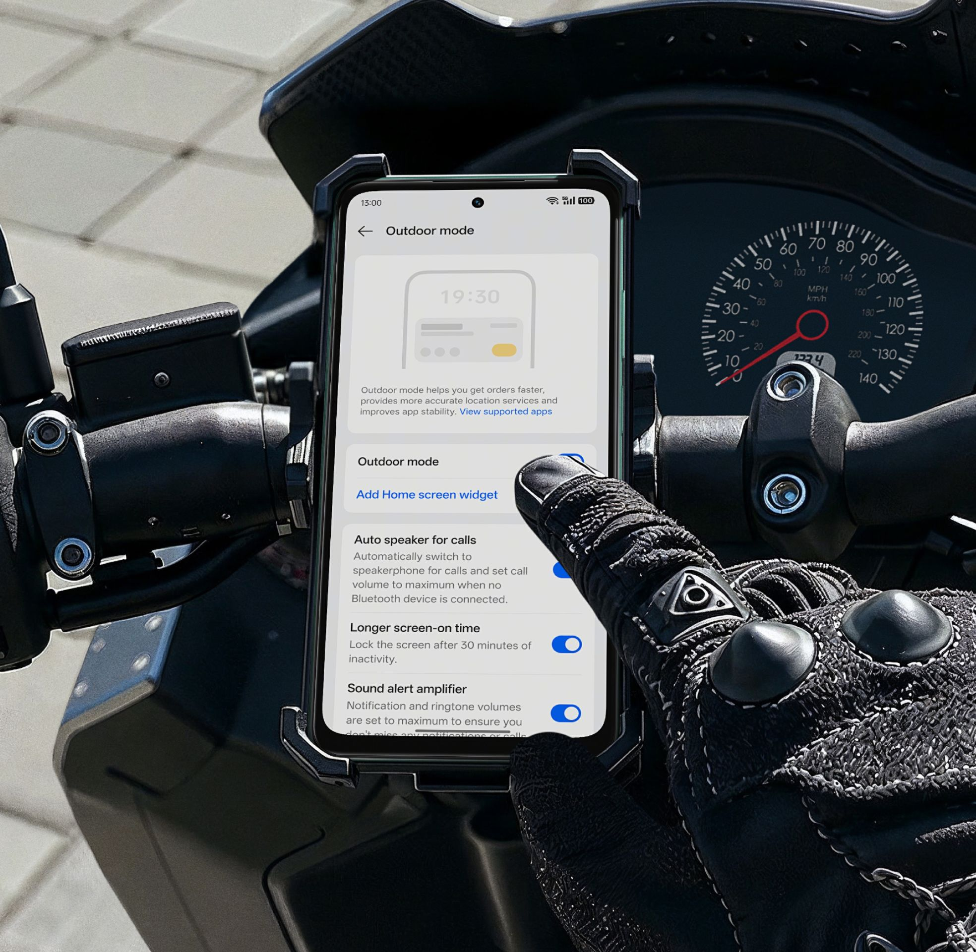 OPPO A5 Outdoor Mode & Glove Touch
