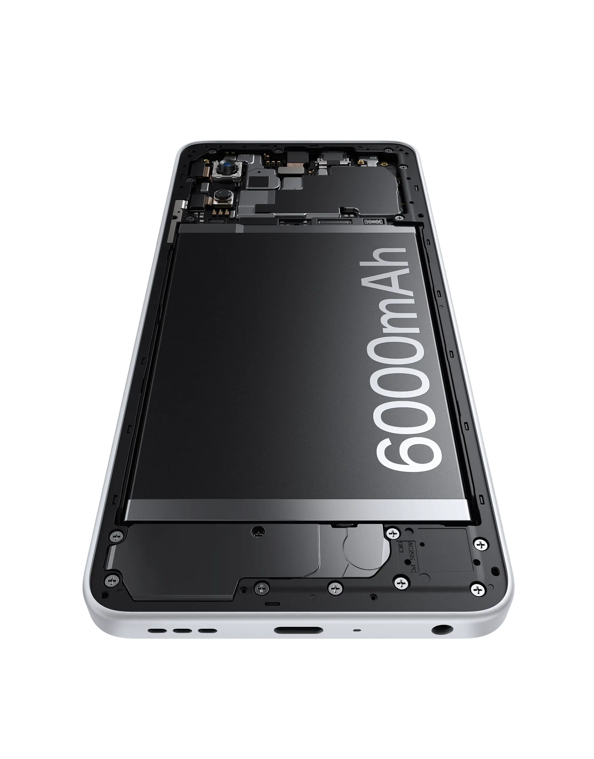 بطارية كبيرة في هاتف OPPO A5 بسعة 6000 مللي أمبير/ساعة