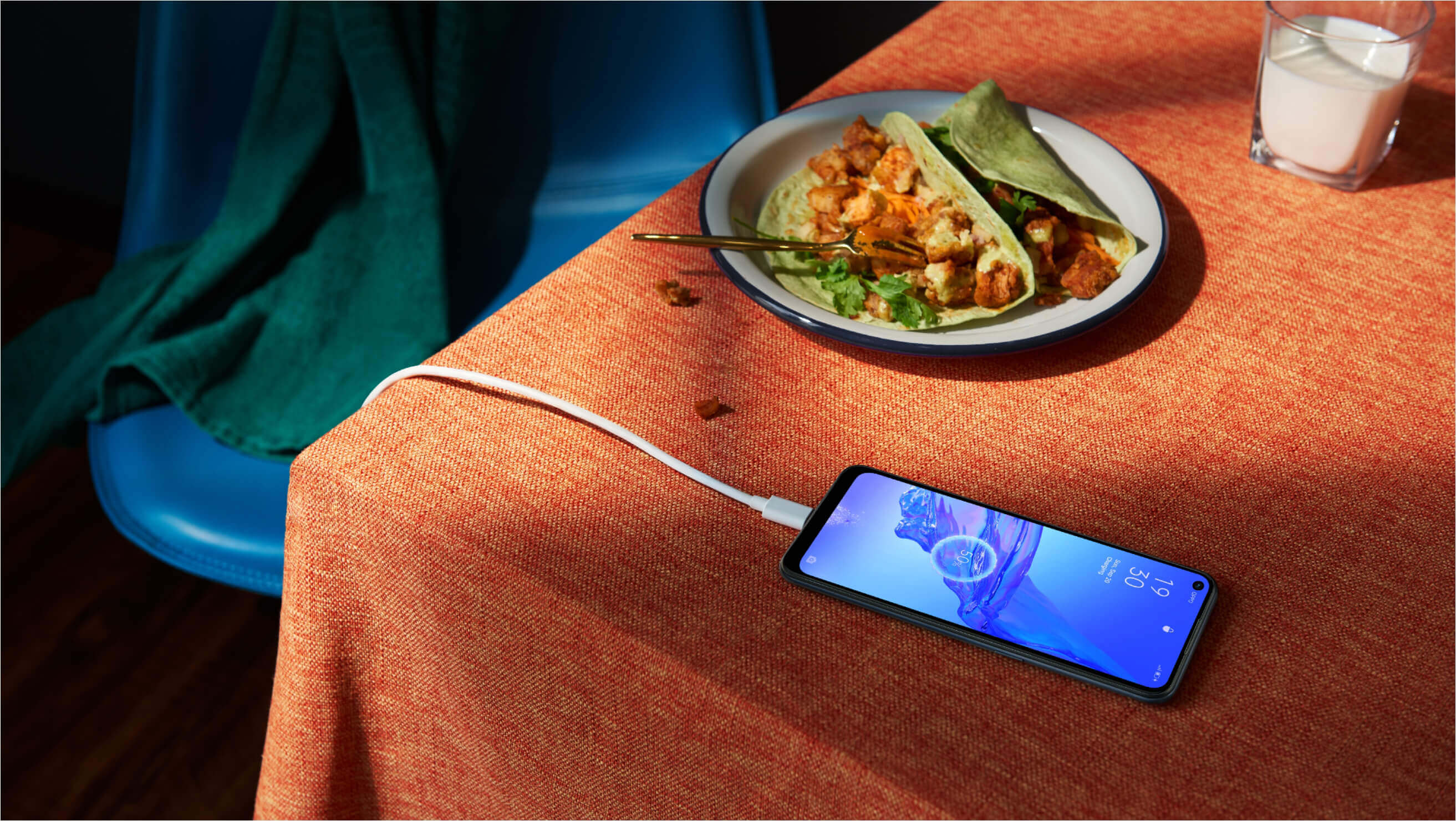 OPPO A53 High-Capacity Battery Paired with High-Speed Fast Charge