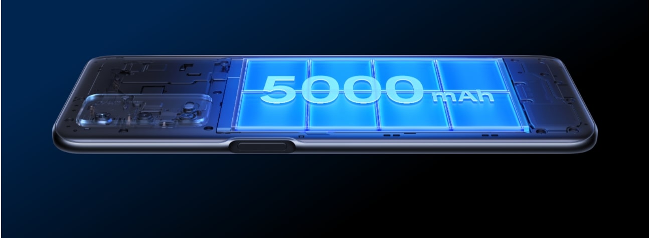 بطارية ٥٠٠٠ مللي أمبير وشحن سريع ١٨ واط