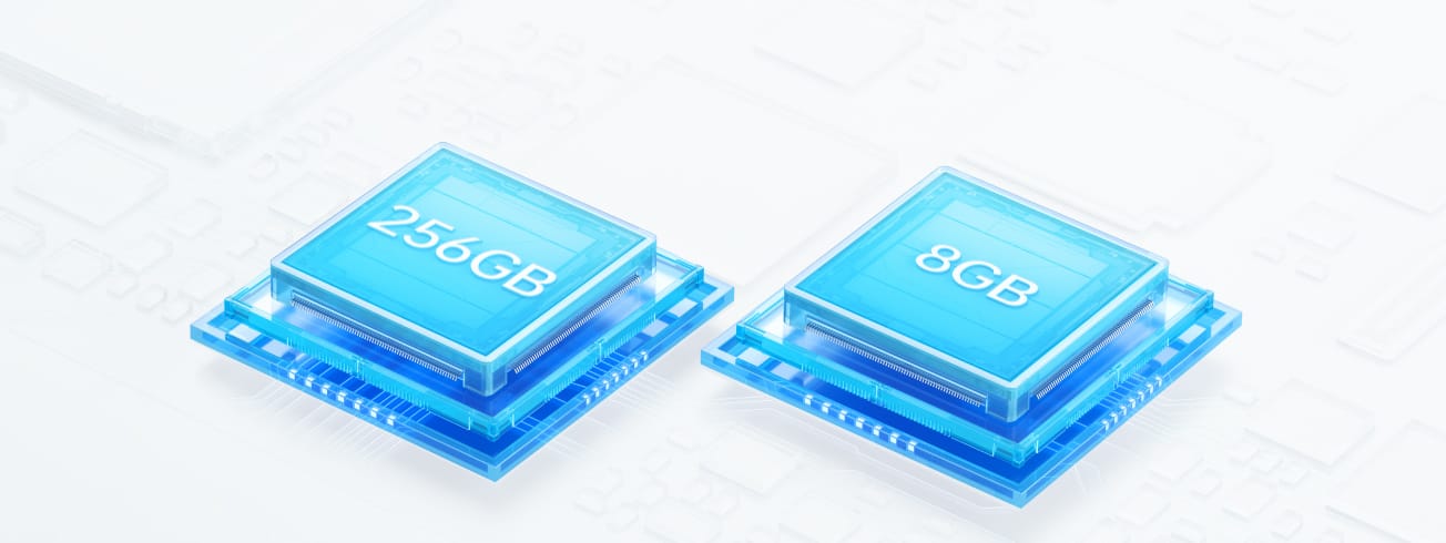 最高 8GB+5GB=13GB 超大运存体验