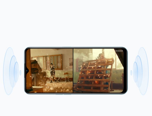 环绕式立体双扬声器