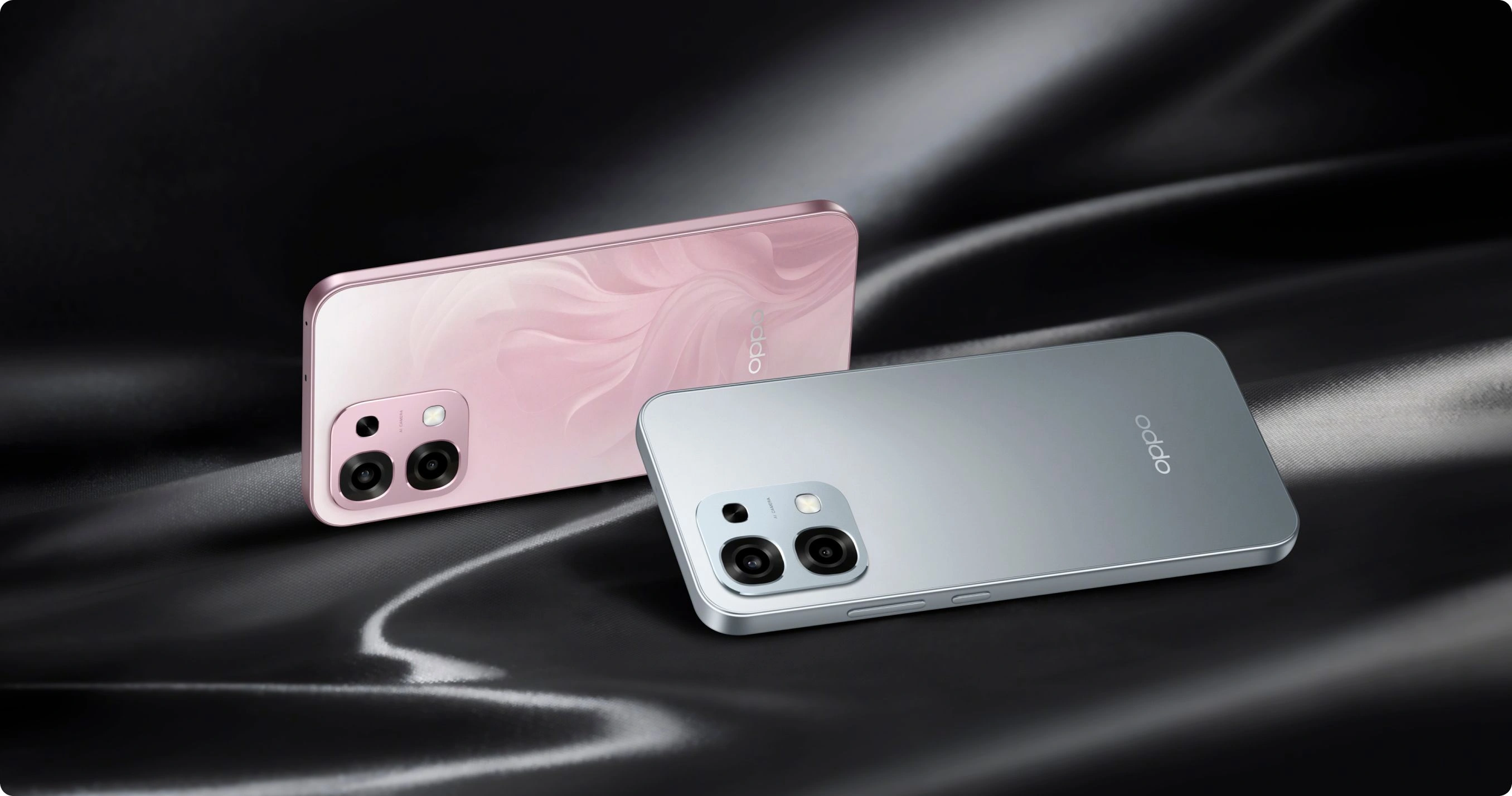 OPPO A6 Pro Coral Pink and Lunar Titanium סמארטפון A6 Pro 4G 8GB/256GB מבית Oppo