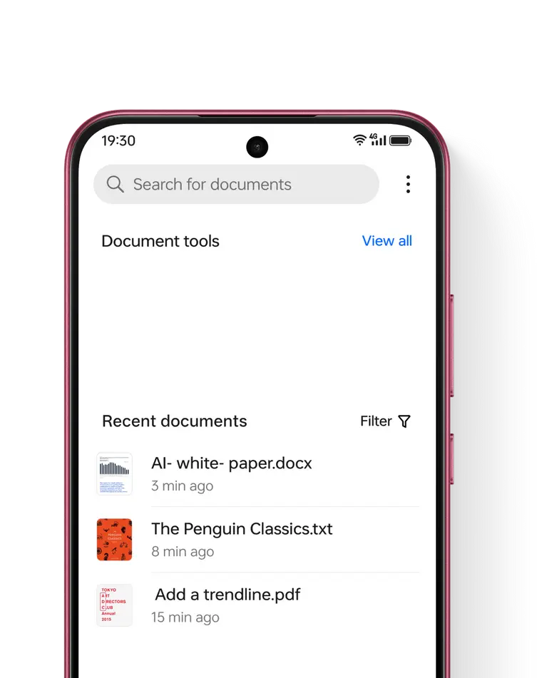 OPPO A6 Pro AI Assistant for Documents