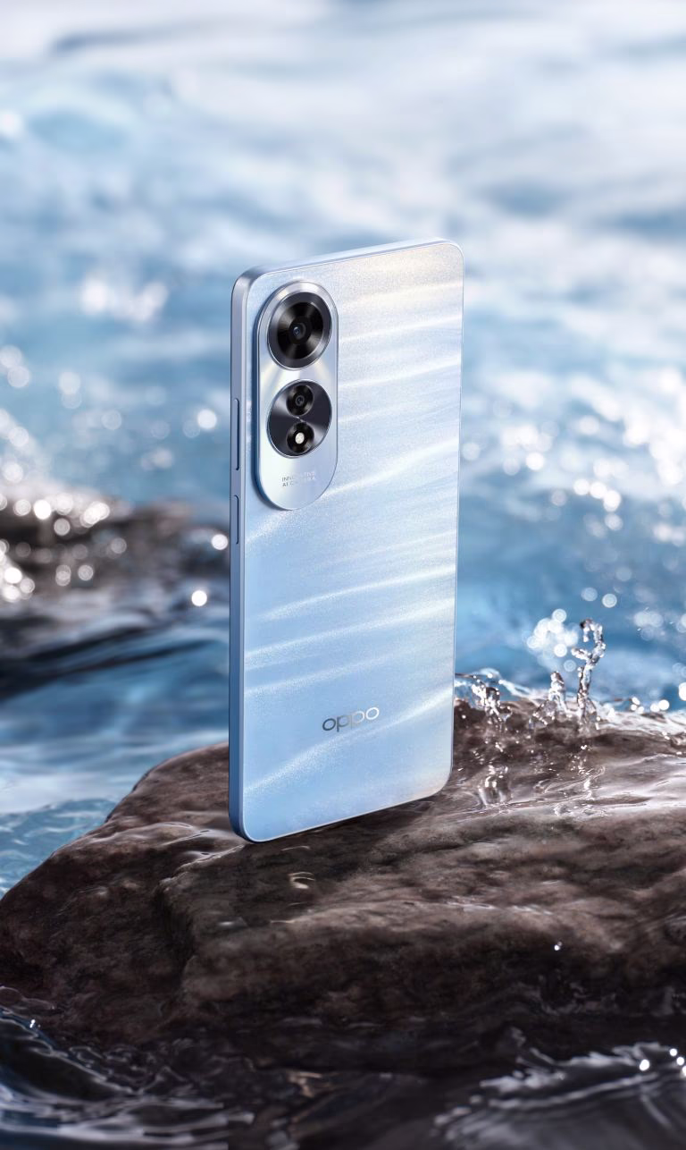 OPPO A60 Xanh gợn sóng 2