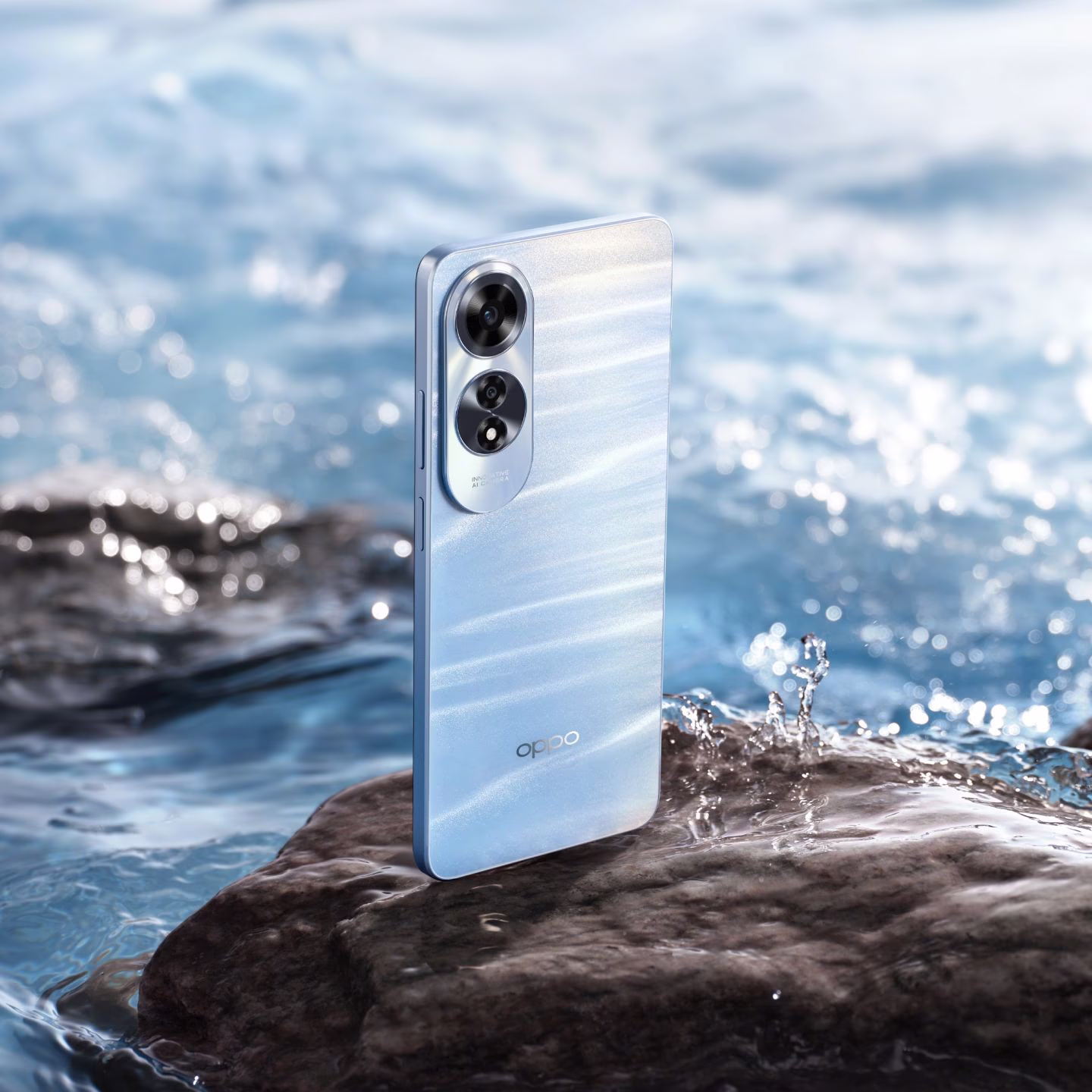 OPPO A60 Голубой2