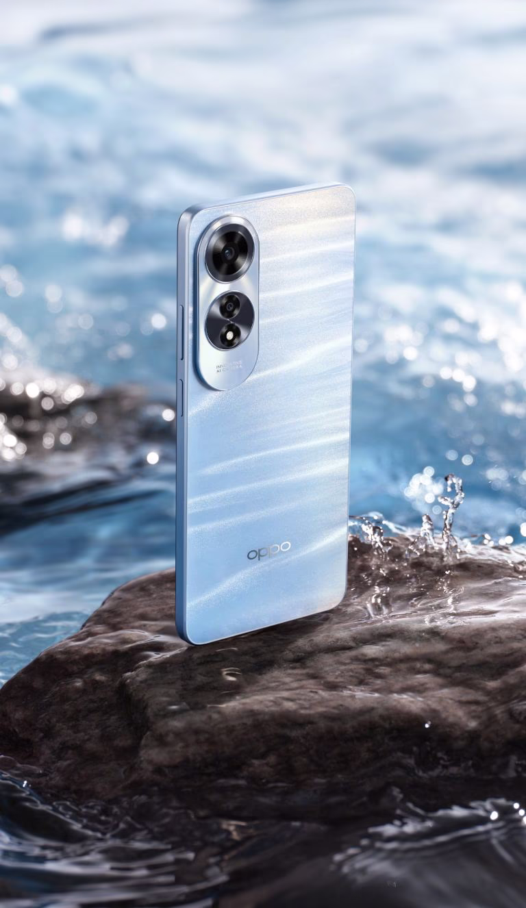 OPPO A60 Голубой2