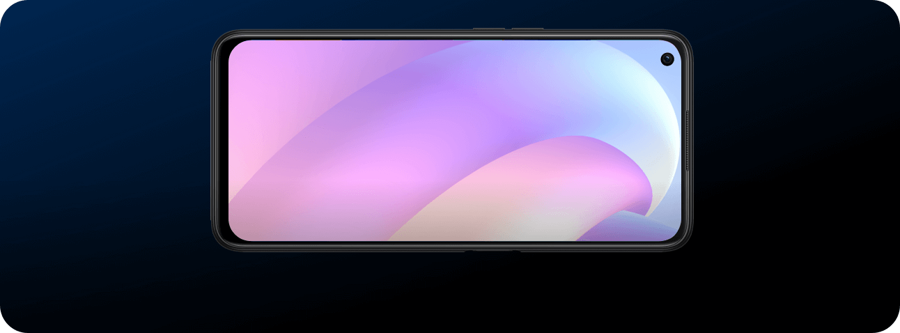 90Hz Colour-Rich Punch-Hole Display