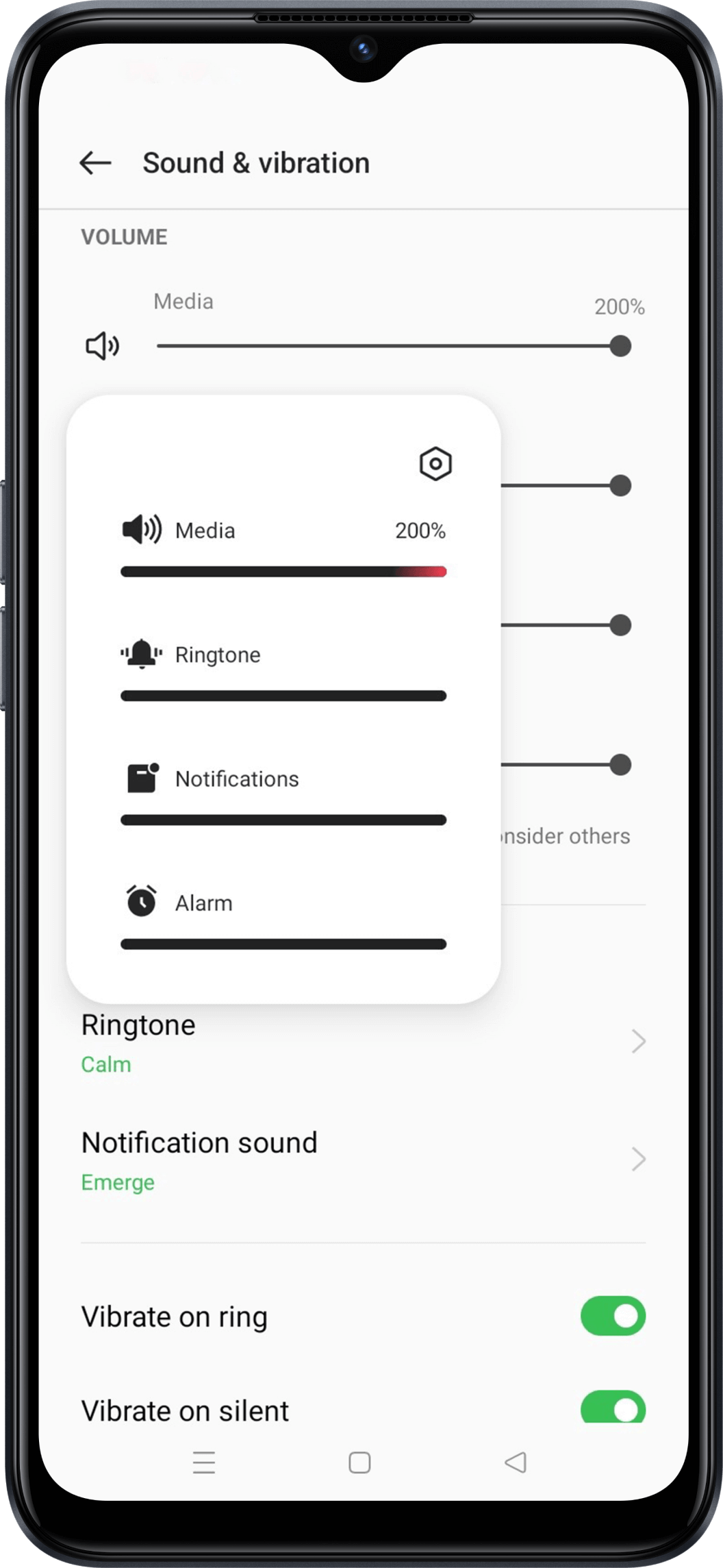 OPPO Ultra Volume Mode