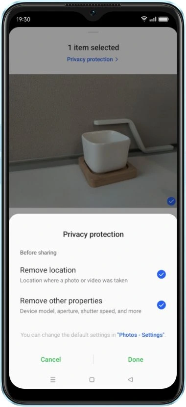 Photo Data Privacy