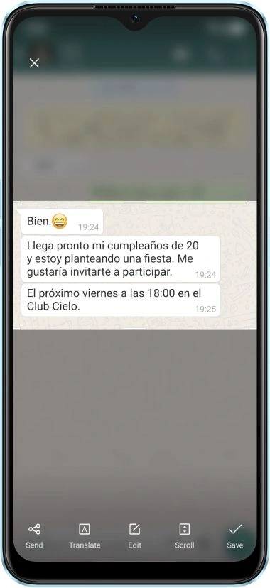 Three-Finger Translate with Google Lens