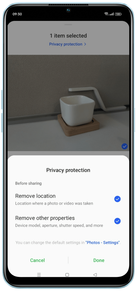 OPPO Control de acceso de cinco grados