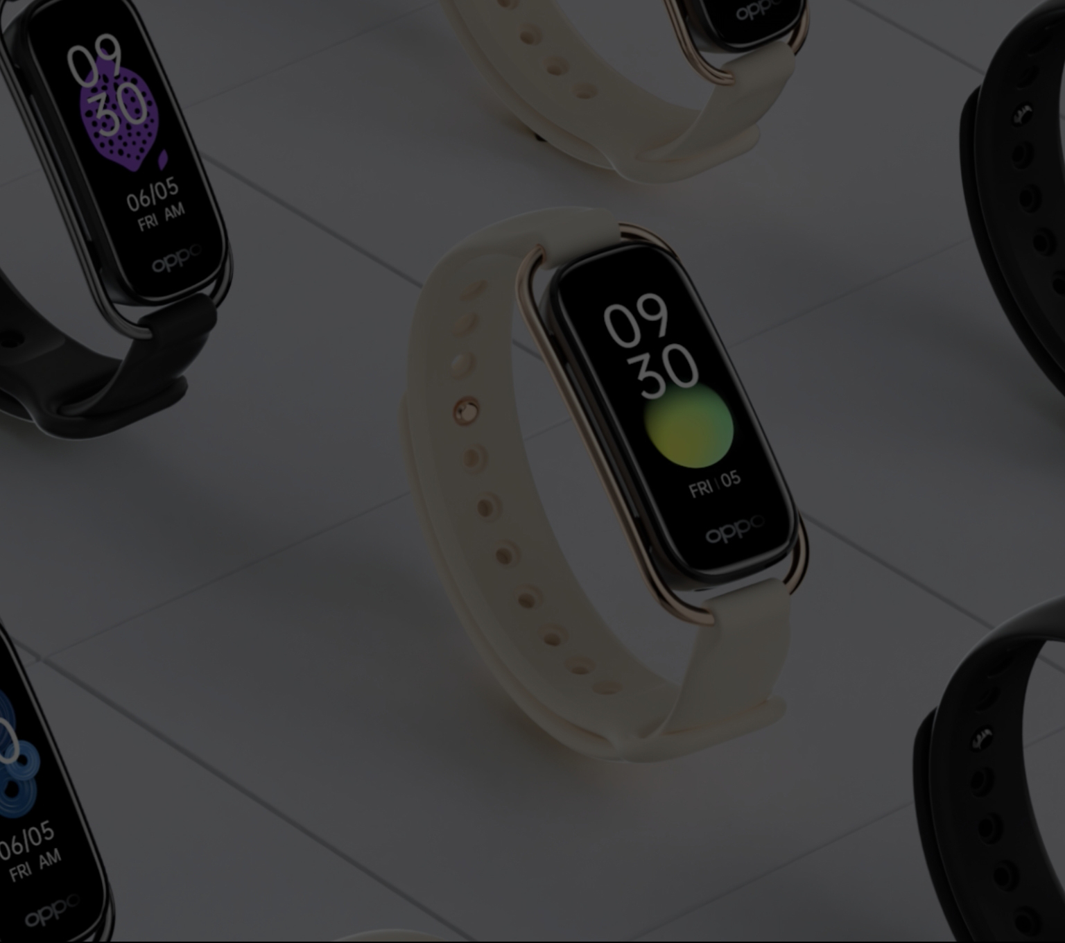 1.1インチ有機ELディスプレイ
              血中酸素レベルを継続測定 
              24時間リアルタイム心拍数測定
              12種類のスポーツモード 
              5ATM防水機能
              通知機能   