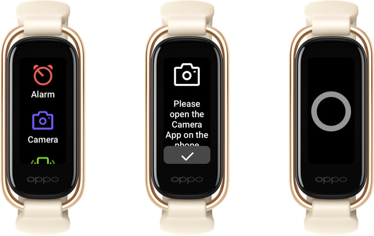 OPPO Band Style カメラコントロール