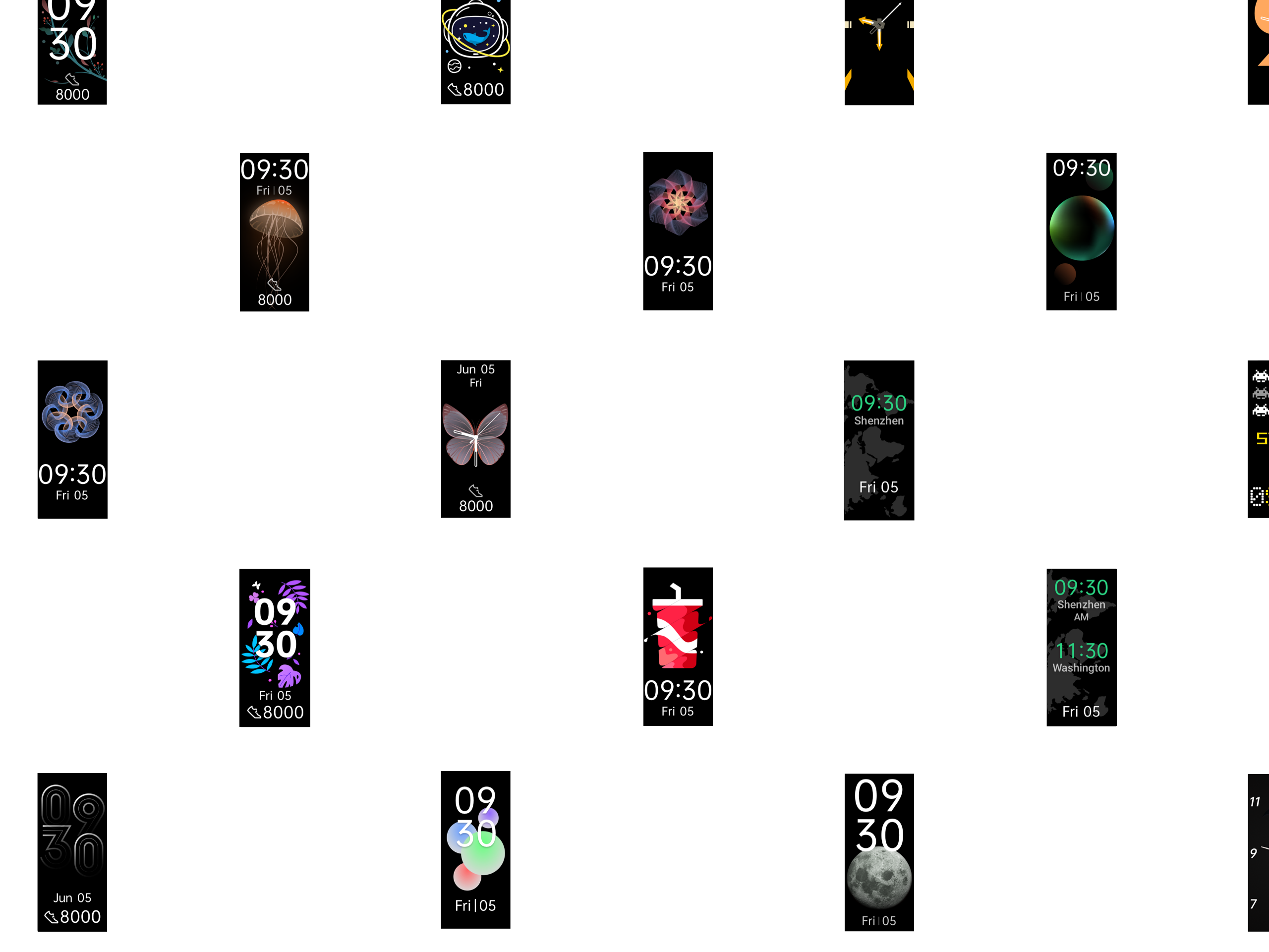 OPPO Band Style 文字盤