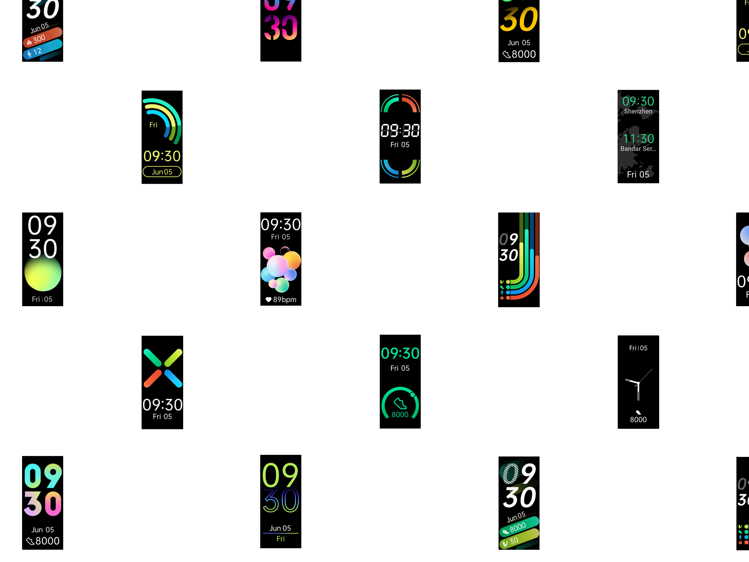 OPPO Band Style 文字盤