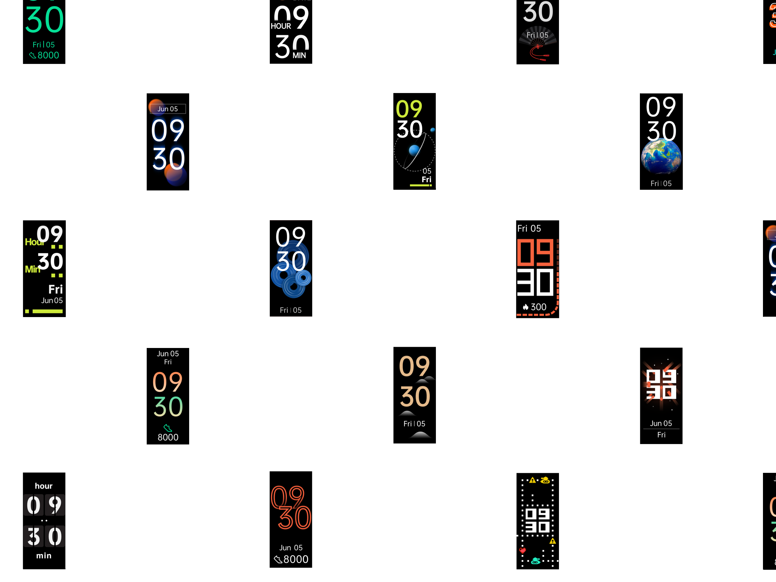 OPPO Band Style 文字盤