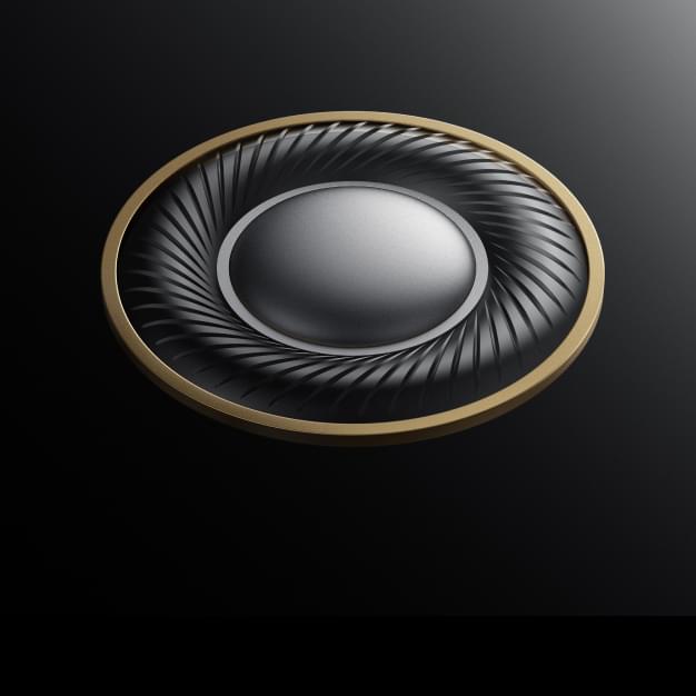 محركات غشاء كبيرة مطلية بالتيتانيوم مقاس 12.4 مم