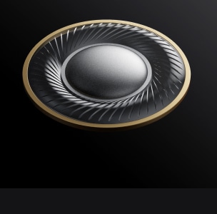 12,4 mm'lik Büyük Titanize Diyafram Sürücüleri