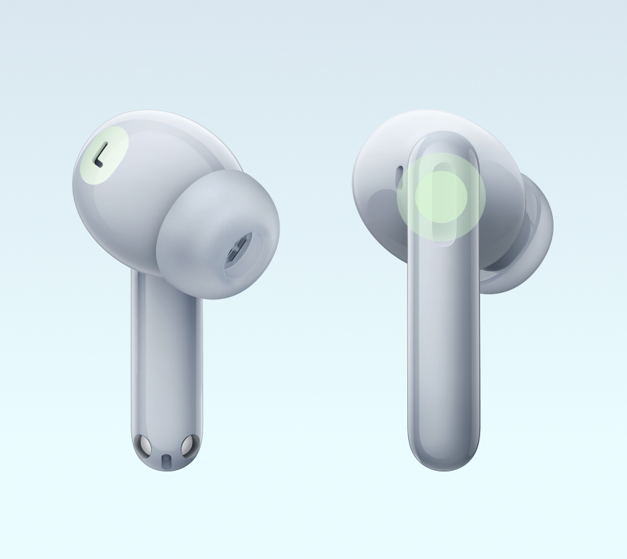 The grooved stem design makes the earbuds easy to control through simple touches.