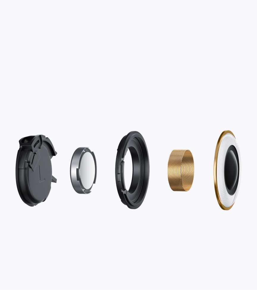 OPPO 13.4mm Large Composite Diaphragm for Strong Bass