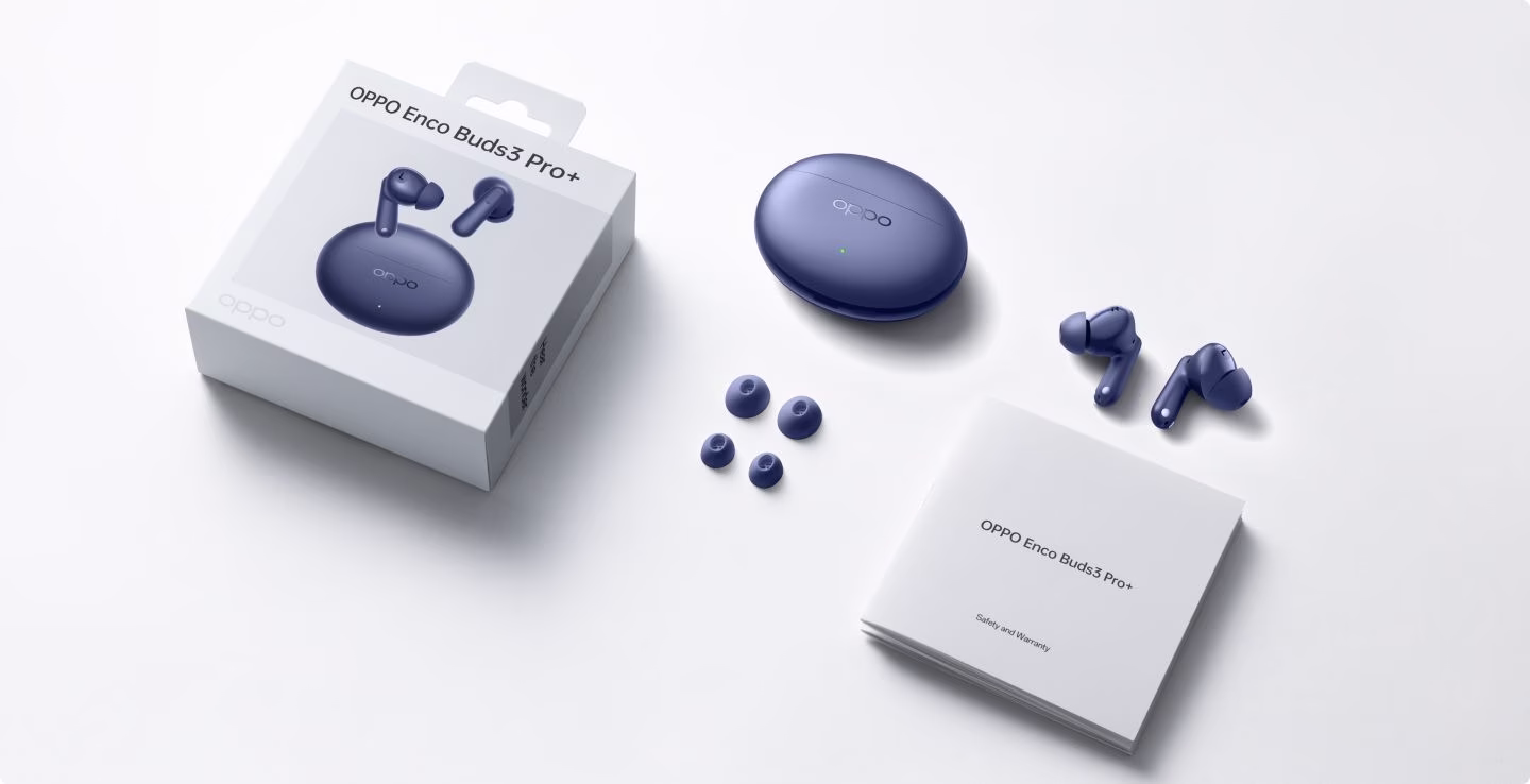 OPPO Enco Buds3 Pro+ unboxing