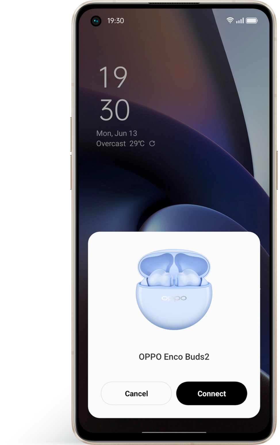 OPPO Enco Buds2 Open Up Flash Connect