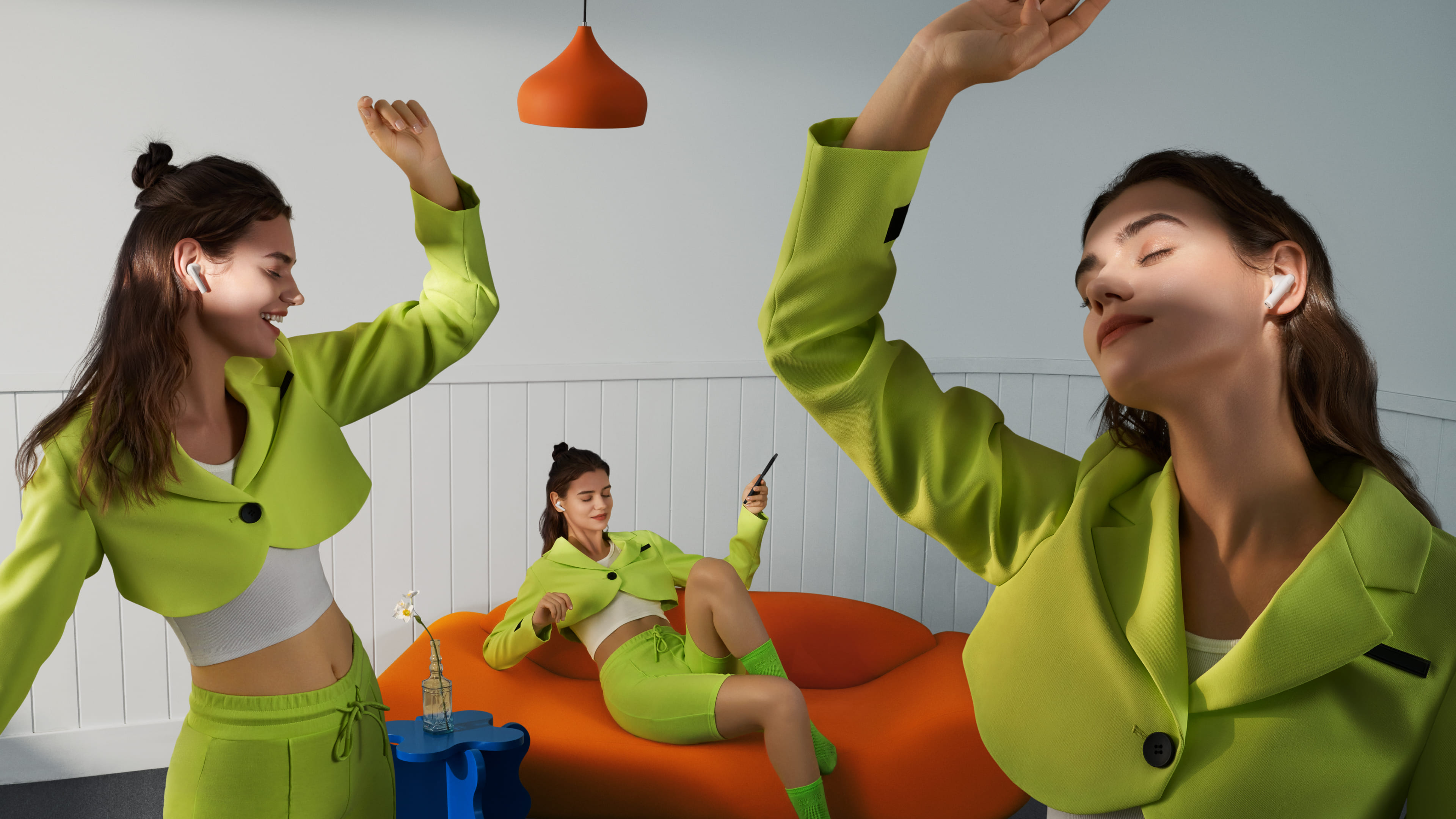 OPPO Enco Buds2 Enco Canlı Stereo Ses Efektleri