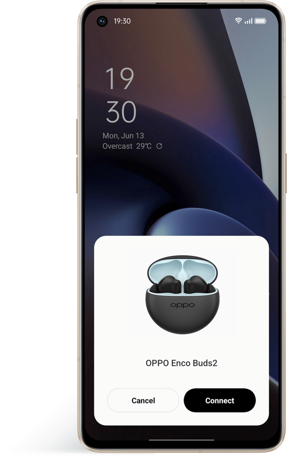 OPPO Enco Buds2 Open Up Flash Connect