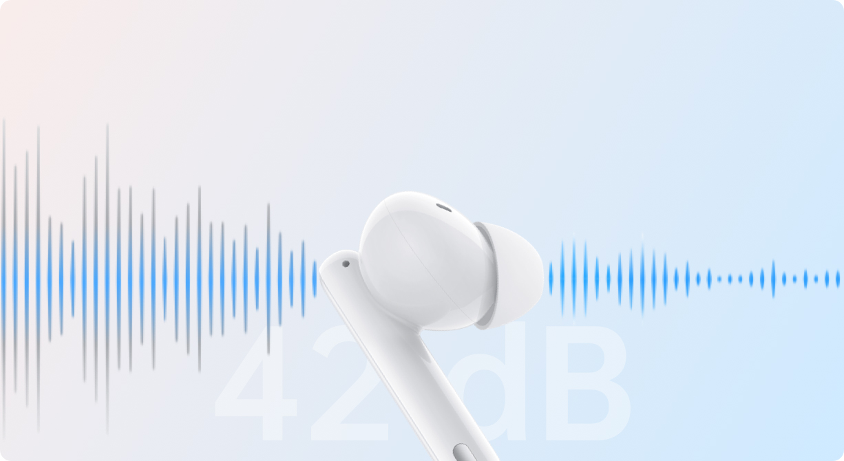 42дБ терең дербестендірілген белсенді шуды басу